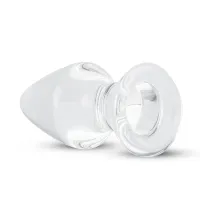 Gildo »Transparent« Analplug aus Glas - 9.5cm Gildo »Transparent« Analplug aus Glas - 9.5cm