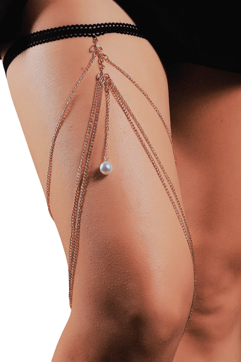 Oberschenkelschmuck silber Oberschenkelschmuck silber