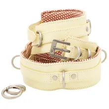 Leder Oberschenkelfesseln "Red Berry" Leder Oberschenkelfesseln "Red Berry"