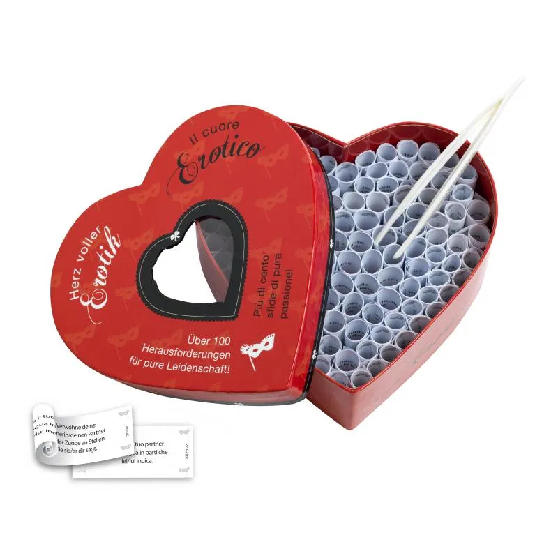 Tease & Please »Herz voller Erotik« Spiel (deutsch-italienisch) – Bild 2