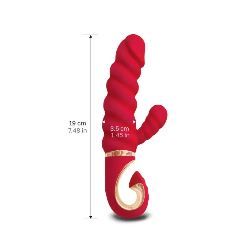 G-Vibe – GCANDY MINI Dual Motor Vibrator – Rot – Bild 4