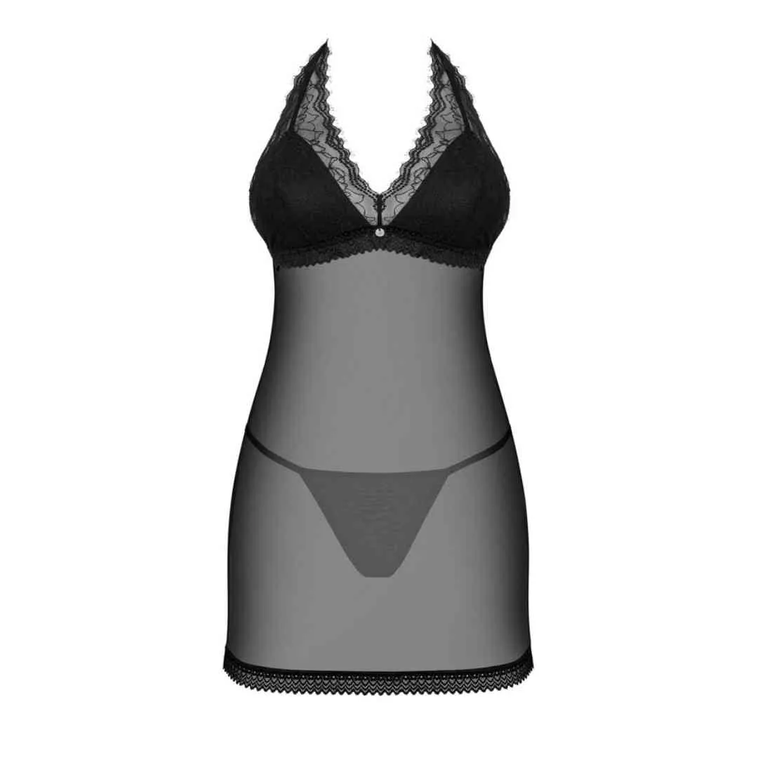 Negligé plus String "Medilla" – Bild 5