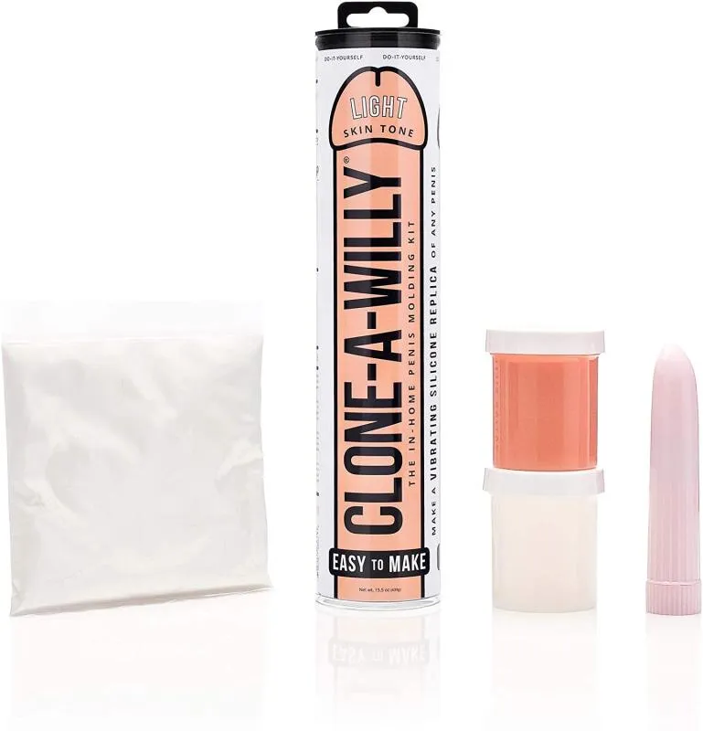 Empire Labs »Clone-A-Willy Kit« – Penis-Abdruckset - Helles Beige – Bild 2