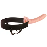 Umschnalldildo 10 "Flesh Hollow Strap-on“ Umschnalldildo 10 "Flesh Hollow Strap-on“