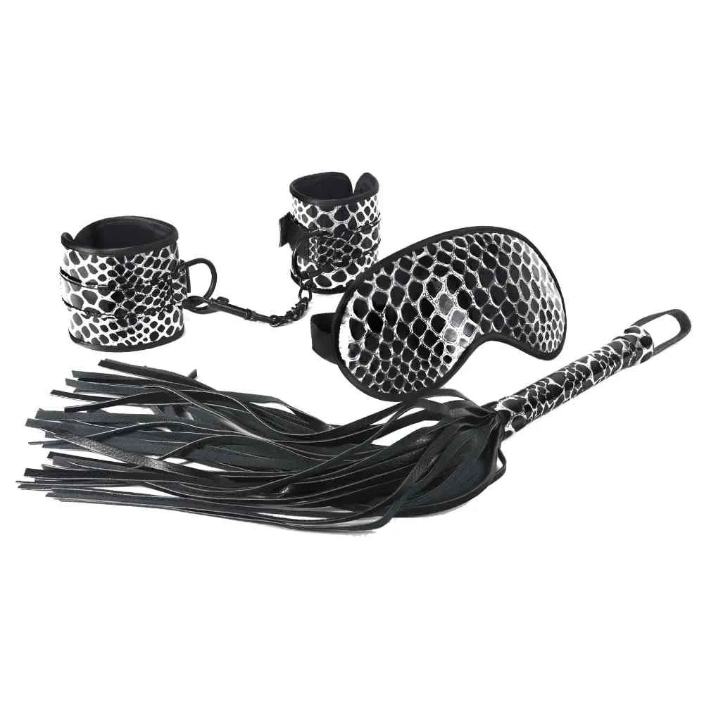 Bondage Kit im Schlangen-Look Bondage Kit im Schlangen-Look