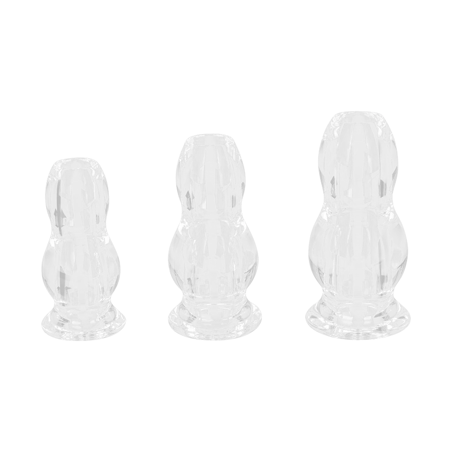 Tunnel Analplug-Set, 3 Größen Tunnel Analplug-Set, 3 Größen