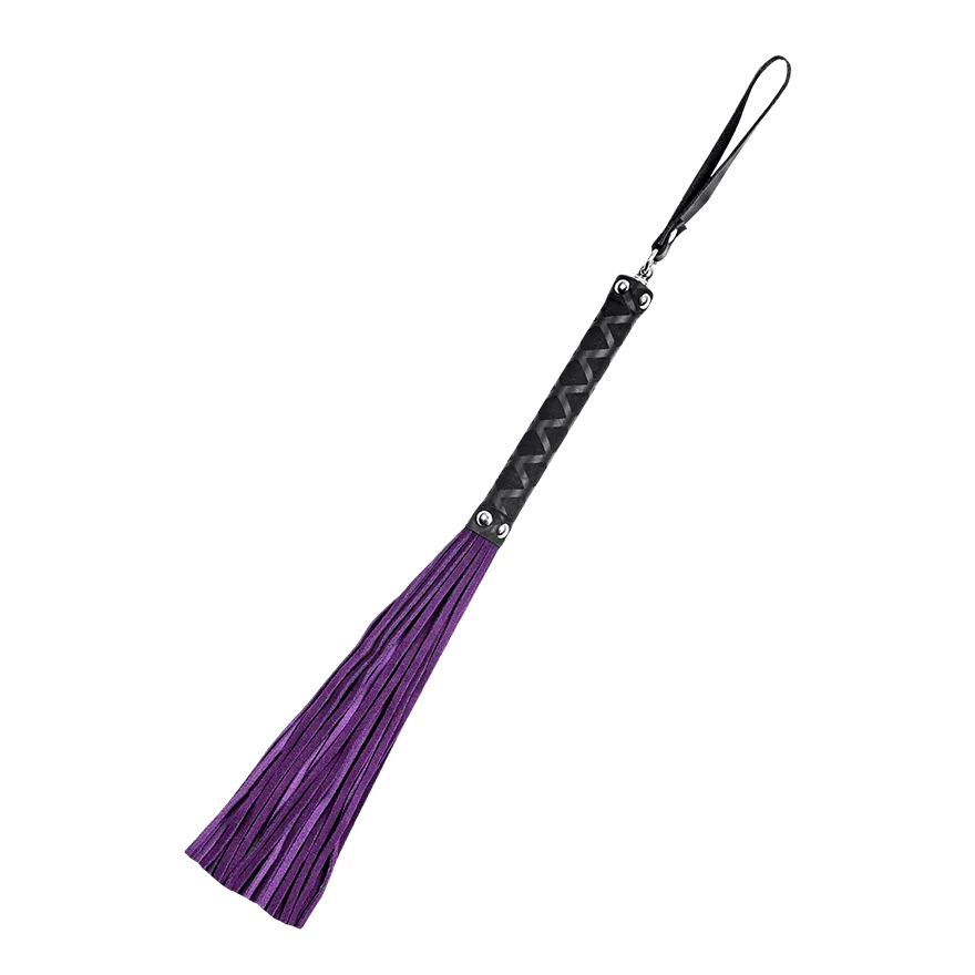 Handliche Veloursleder-Peitsche Handliche Veloursleder-Peitsche