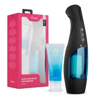 Easy Choice Masturbator mit Stoßfunktion & Gleitgel Set Easy Choice Masturbator mit Stoßfunktion & Gleitgel Set