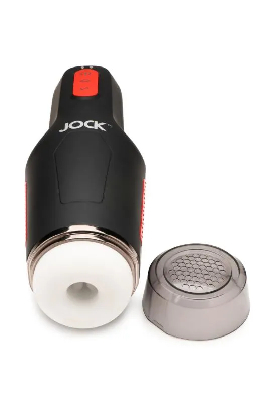 JOCK – Saugender & Vibrationsmasturbator Wiederaufladbar – Bild 3