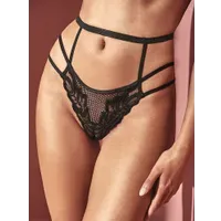 Bracli London: Perlenpanty, schwarz (S) Bracli London: Perlenpanty, schwarz (S)
