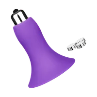 Noppen-Auflegevibrator aus Silikon, 9 cm Noppen-Auflegevibrator aus Silikon, 9 cm