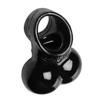 Master Series Squeeze My Sac: Hodenhülle, schwarz Master Series Squeeze My Sac: Hodenhülle, schwarz