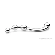 Njoy Fun Wand - G-Punkt/Prostata Dildo - Silber