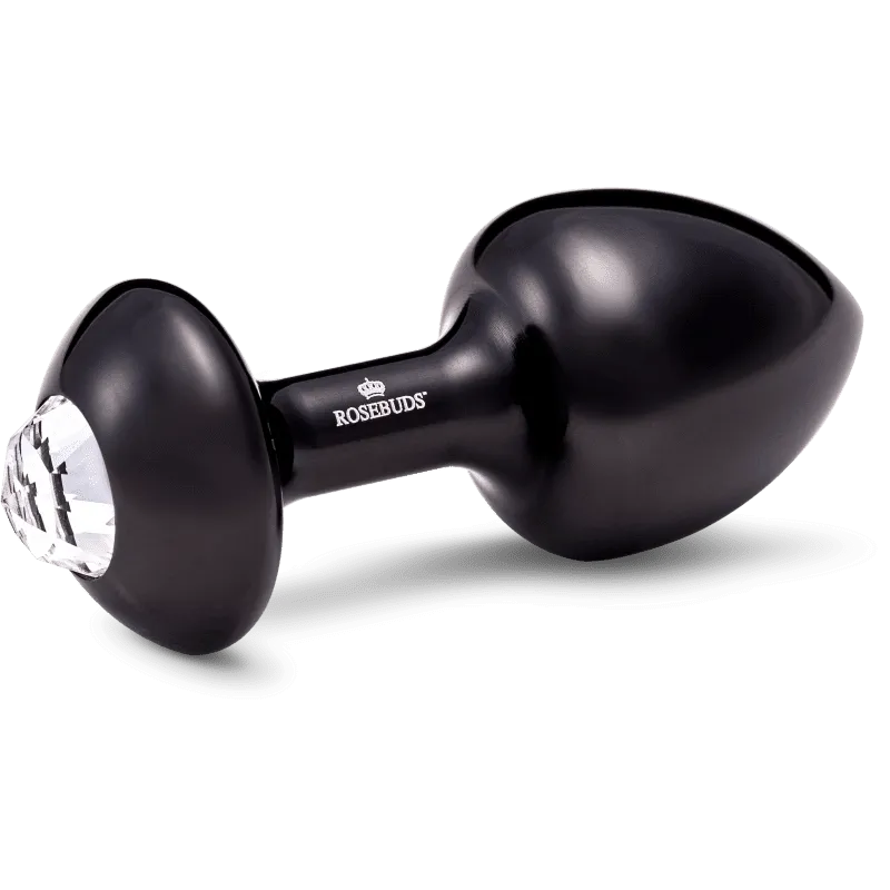 Rosebuds™ - Neu Klein Alu Schwarz Kristall – Bild 2