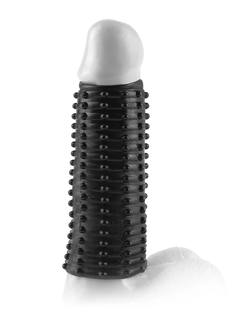 Fantasy X-Tensions Magic Pleasure Sleeve: Penismanschette, schwarz Fantasy X-Tensions Magic Pleasure Sleeve: Penismanschette, schwarz