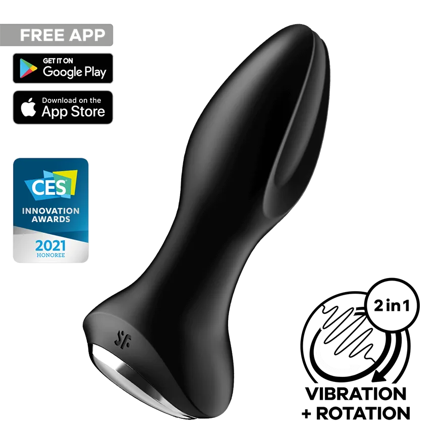Satisfyer Rotator Plug 2 Connect App, 12,5 cm Satisfyer Rotator Plug 2 Connect App, 12,5 cm