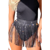 Strass-Rock schwarz Strass-Rock schwarz