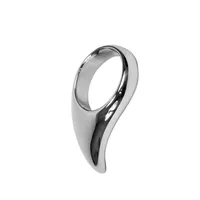 Teardrop: Edelstahl-Penisring (50mm) Teardrop: Edelstahl-Penisring (50mm)