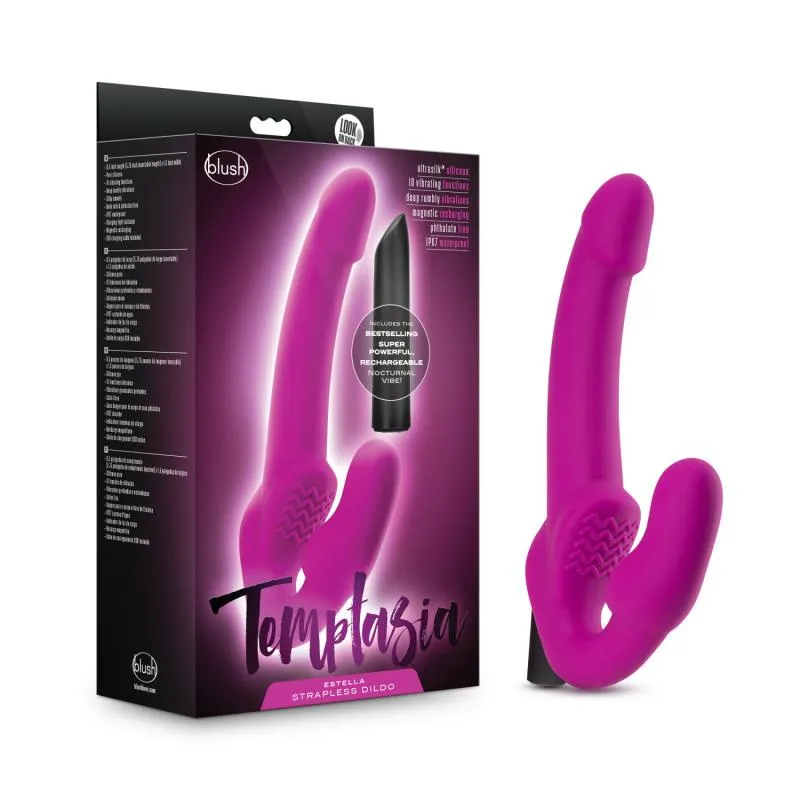 Temptasia »Estella« halterloser Strap-On mit Vibration – Bild 4