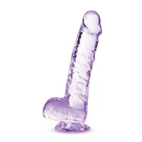 B Yours - Naturally Yours Crystalline Dildo Amethyst B Yours - Naturally Yours Crystalline Dildo Amethyst