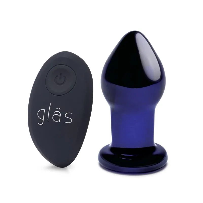 Glas - Rechargeable Remote Controlled Vibrating Butt Plug Glas - Rechargeable Remote Controlled Vibrating Butt Plug