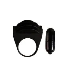 Crazy Bull Chester: Vibro-Penisring, schwarz