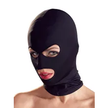 Bad Kitty Kopfmaske mit Augen-/Mundöffnung, schwarz Bad Kitty Kopfmaske mit Augen-/Mundöffnung, schwarz