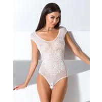 Passion BS064: Ouvert-Netzbody, weiß (One Size) Passion BS064: Ouvert-Netzbody, weiß (One Size)