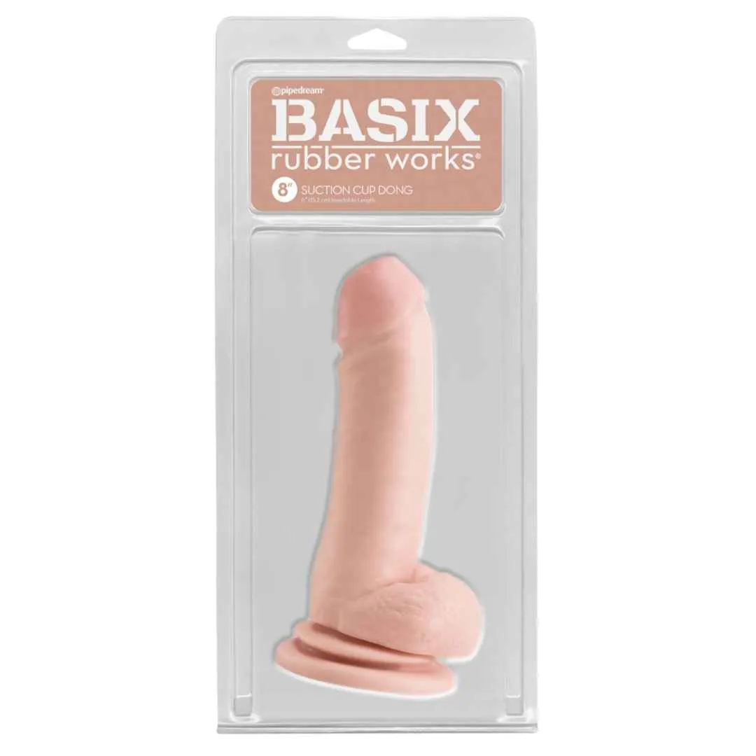 Naturdildo "Dong 8" Suction Cup", 20,3cm – Bild 3