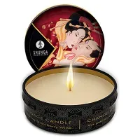 Shunga - Massage Kerze Sparkling Strawberry/Romance 30 ml Shunga - Massage Kerze Sparkling Strawberry/Romance 30 ml