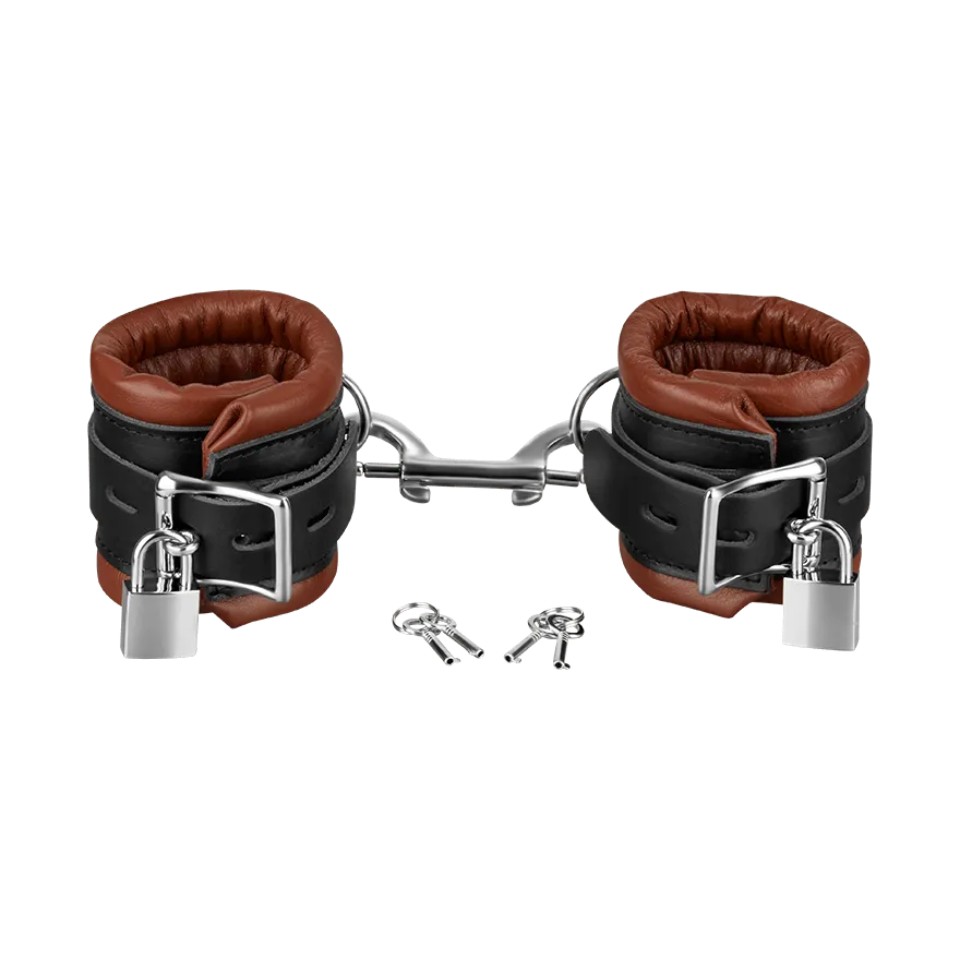 Abschließbare, gepolsterte Handfesseln Abschließbare, gepolsterte Handfesseln