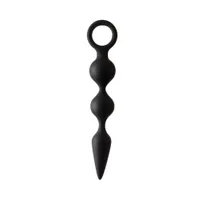 Malesation Ball Chain Small: Analkette, schwarz Malesation Ball Chain Small: Analkette, schwarz