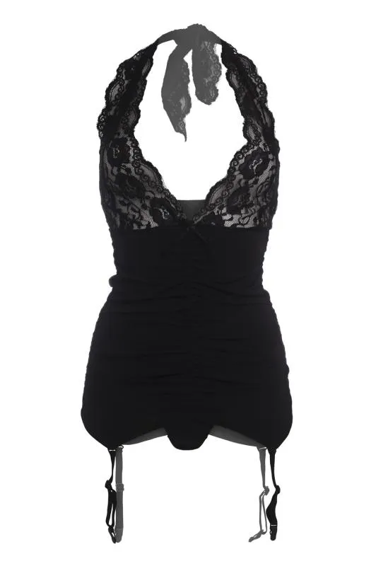 Christine »Cabaret« Kleid mit Strumpfhalter Christine »Cabaret« Kleid mit Strumpfhalter