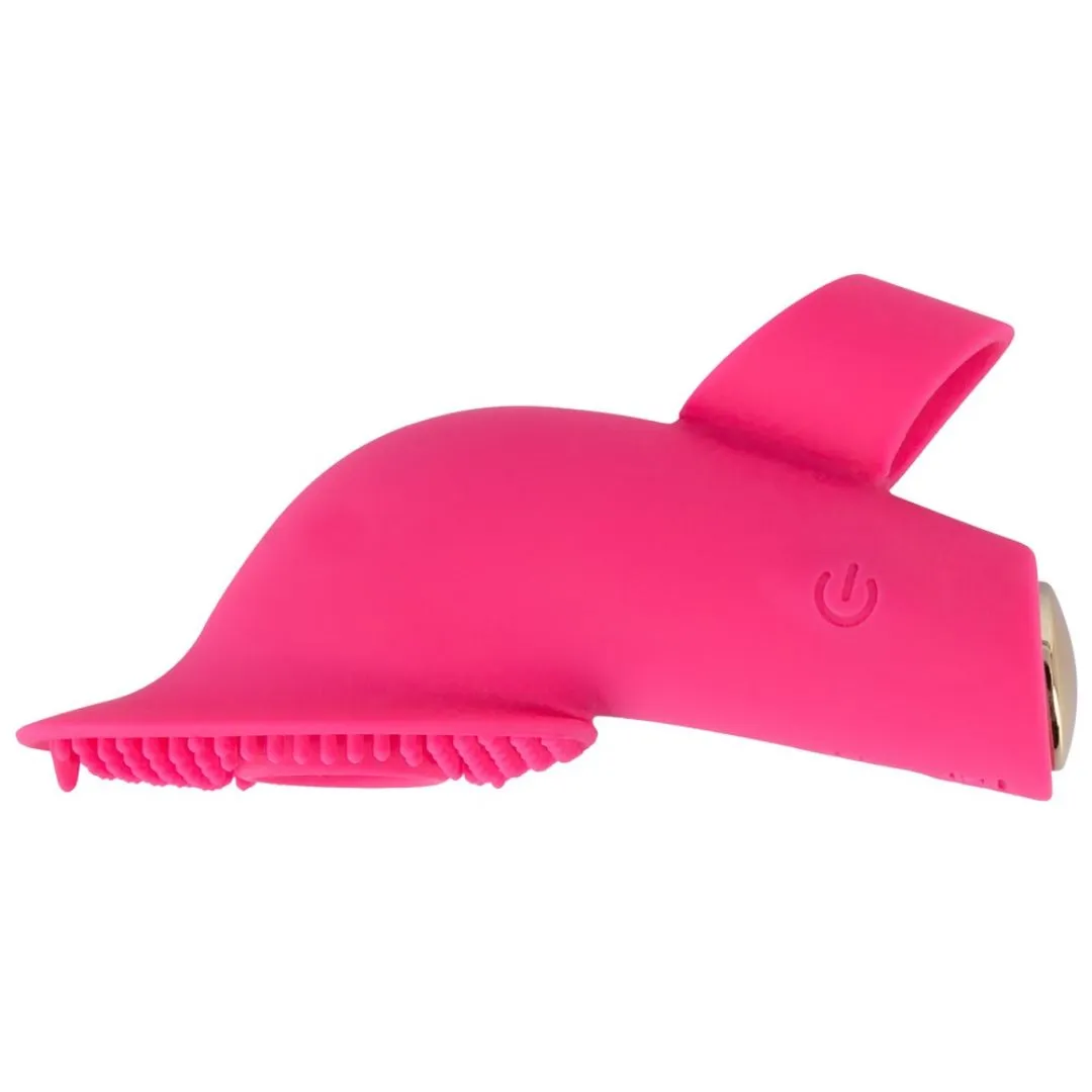 Fingervibrator mit Action-Zunge und Reiznoppen – Bild 5