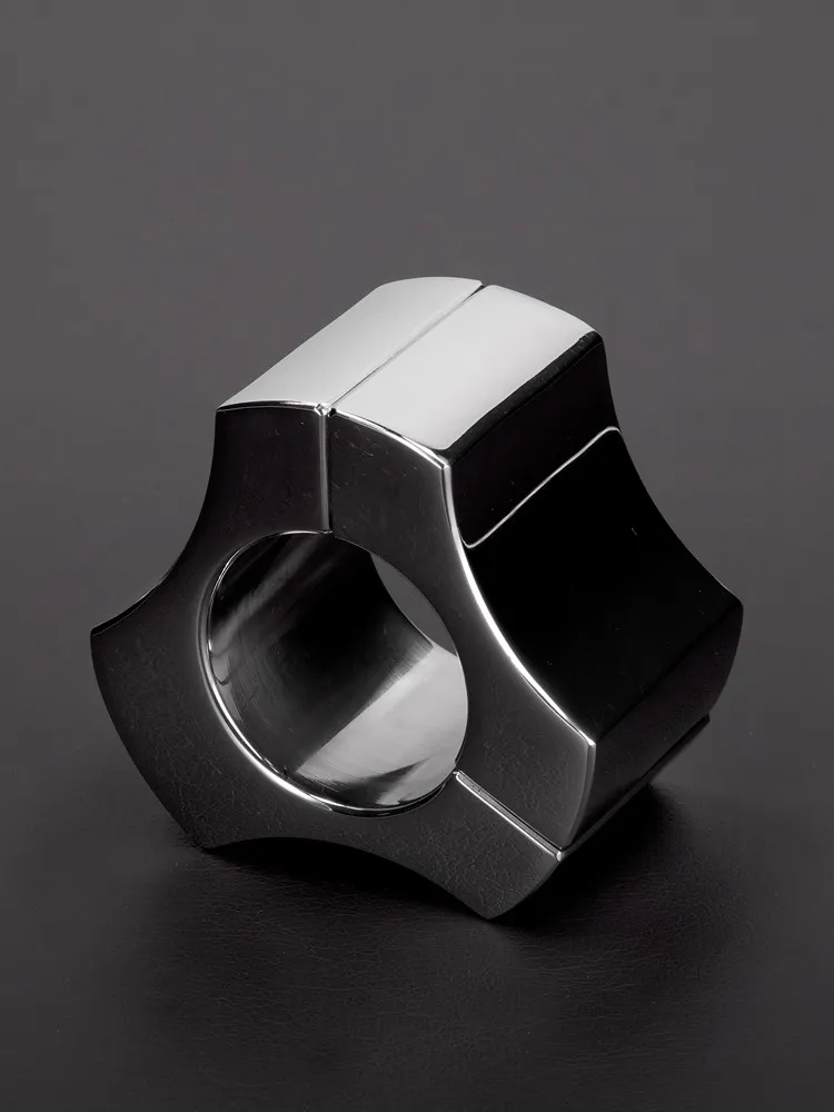 Triune Deluxe Magnetic Ball Stretcher: Edelstahl-Magnet-Hodenstretcher (40mm) Triune Deluxe Magnetic Ball Stretcher: Edelstahl-Magnet-Hodenstretcher (40mm)