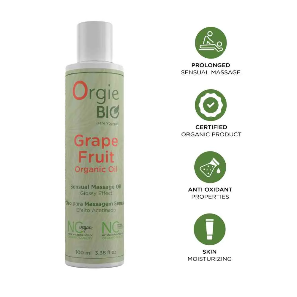 Massageöl "Bio Grapefruit Organic Oil" – Bild 3