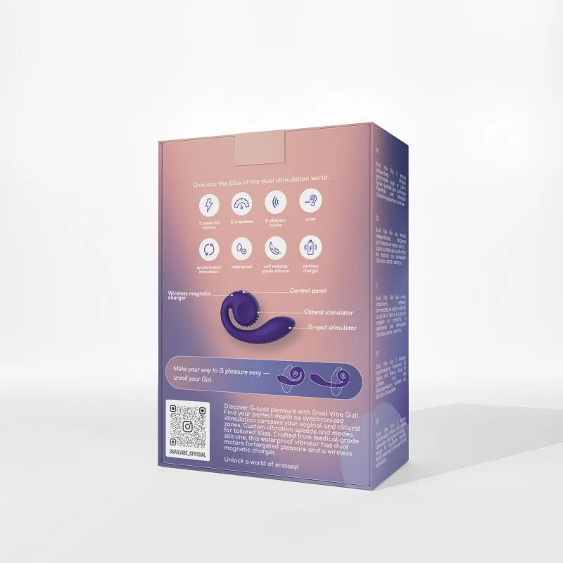 Snail Vibe Gizi Vibrator - Lila – Bild 5
