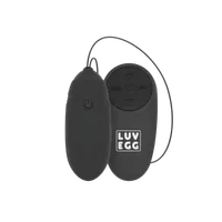 Vibroei mit Fernbedienung schwarz Vibroei mit Fernbedienung schwarz