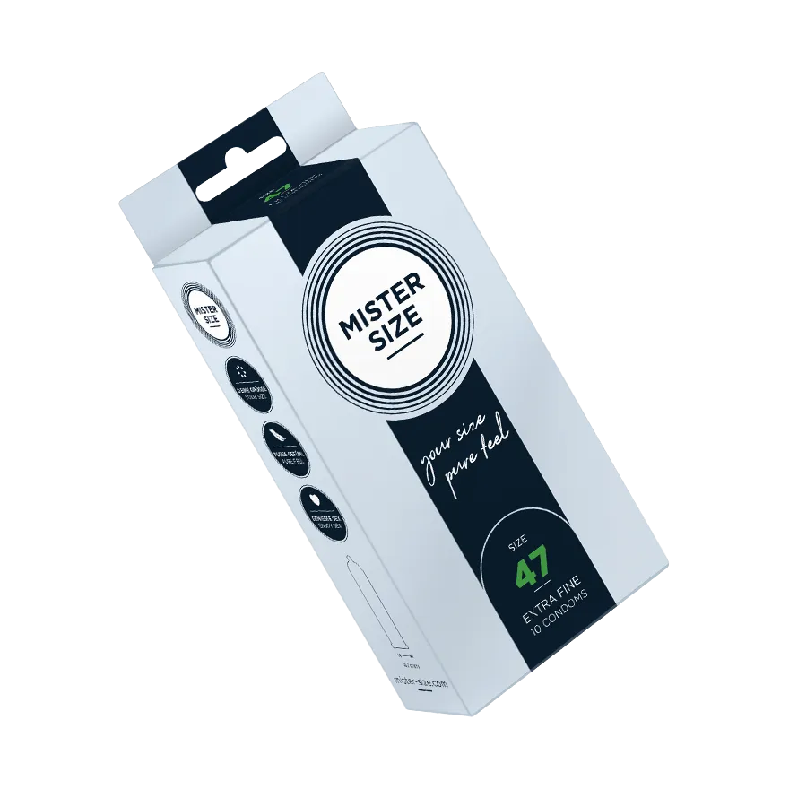 Mister Size 47, 47 mm, 10 Stück Mister Size 47, 47 mm, 10 Stück