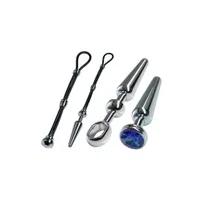 Malesation Alu Cock-Grip Set mittel, silber/blau Malesation Alu Cock-Grip Set mittel, silber/blau