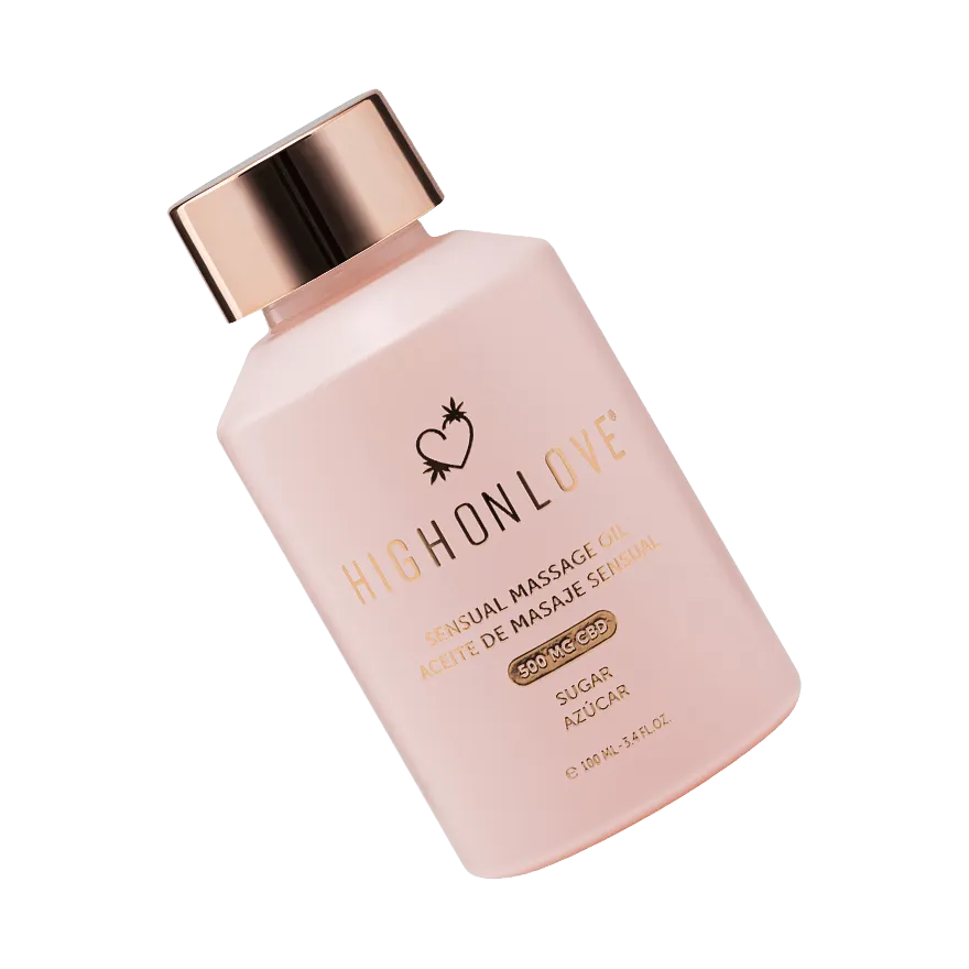 CBD Sensual Massage Oil Sugar High, 100 ml CBD Sensual Massage Oil Sugar High, 100 ml