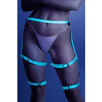 Bein-Harness neonblau Bein-Harness neonblau