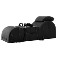 Liebesmöbel „Black Label Esse“ mit Handfesseln und Augenmaske Liebesmöbel „Black Label Esse“ mit Handfesseln und Augenmaske