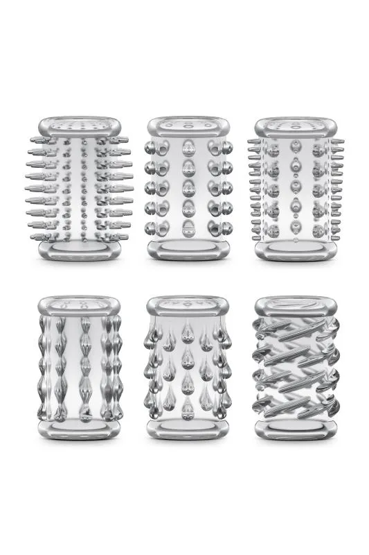 Blush - Stay Hard Penishüllen-Set Transparent Blush - Stay Hard Penishüllen-Set Transparent