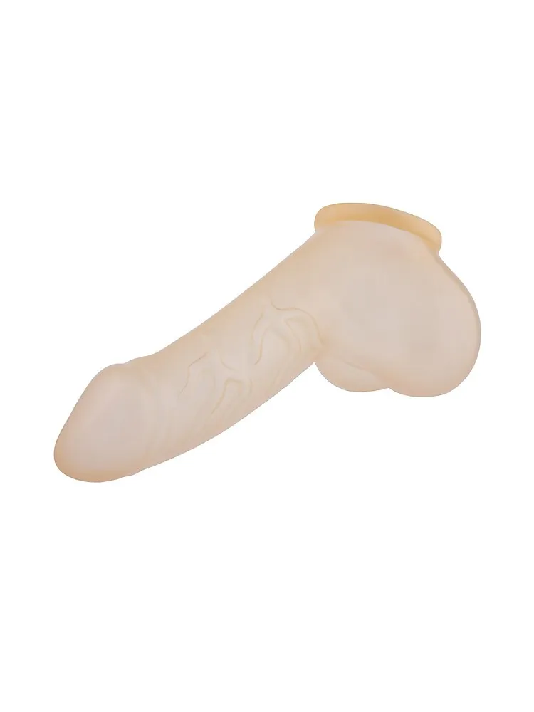 Toylie Danny: Latex-Penis-Hodenhülle, transparent Toylie Danny: Latex-Penis-Hodenhülle, transparent