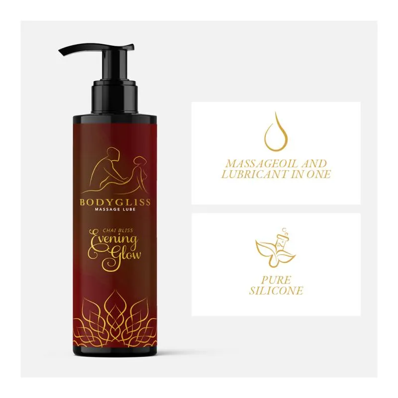 BodyGliss - Massageöl und Gleitmittel in einem Chai Bliss - 150 ml – Bild 4