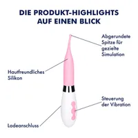 Silikon Auflegevibrator, 20 cm Silikon Auflegevibrator, 20 cm