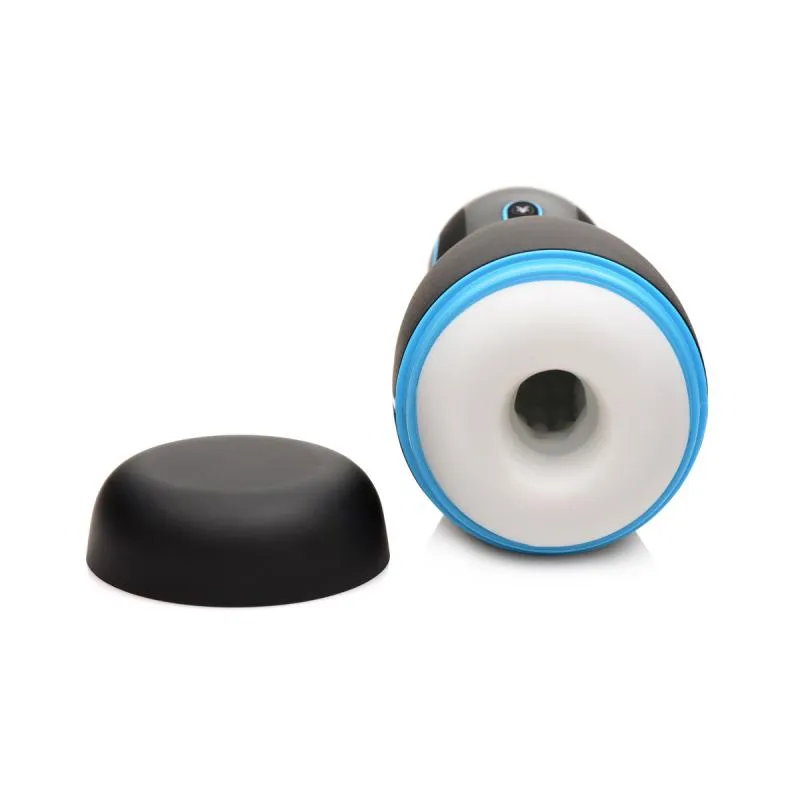 THE MILKER - Extreme 16X Saug-Masturbator - Schwarz/Blau – Bild 5