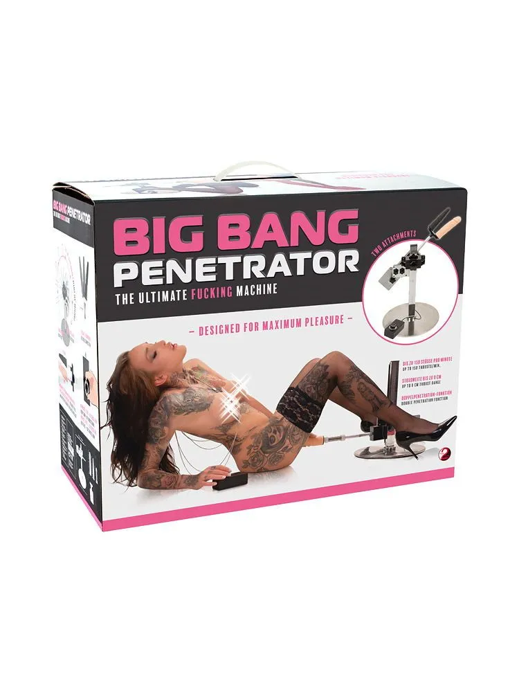 Big Bang Penetrator: Sexmaschine mit Naturdildo Big Bang Penetrator: Sexmaschine mit Naturdildo