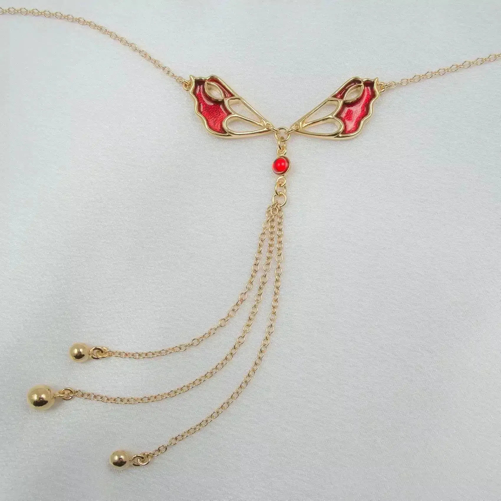 Sylvie Monthulé - Hüft-Halskette Sexy Wings | Gold Größe S – Bild 2